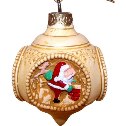 1983 "Santa's On His Way" Hallmark Ornament (Scenes of the Season) QX4269