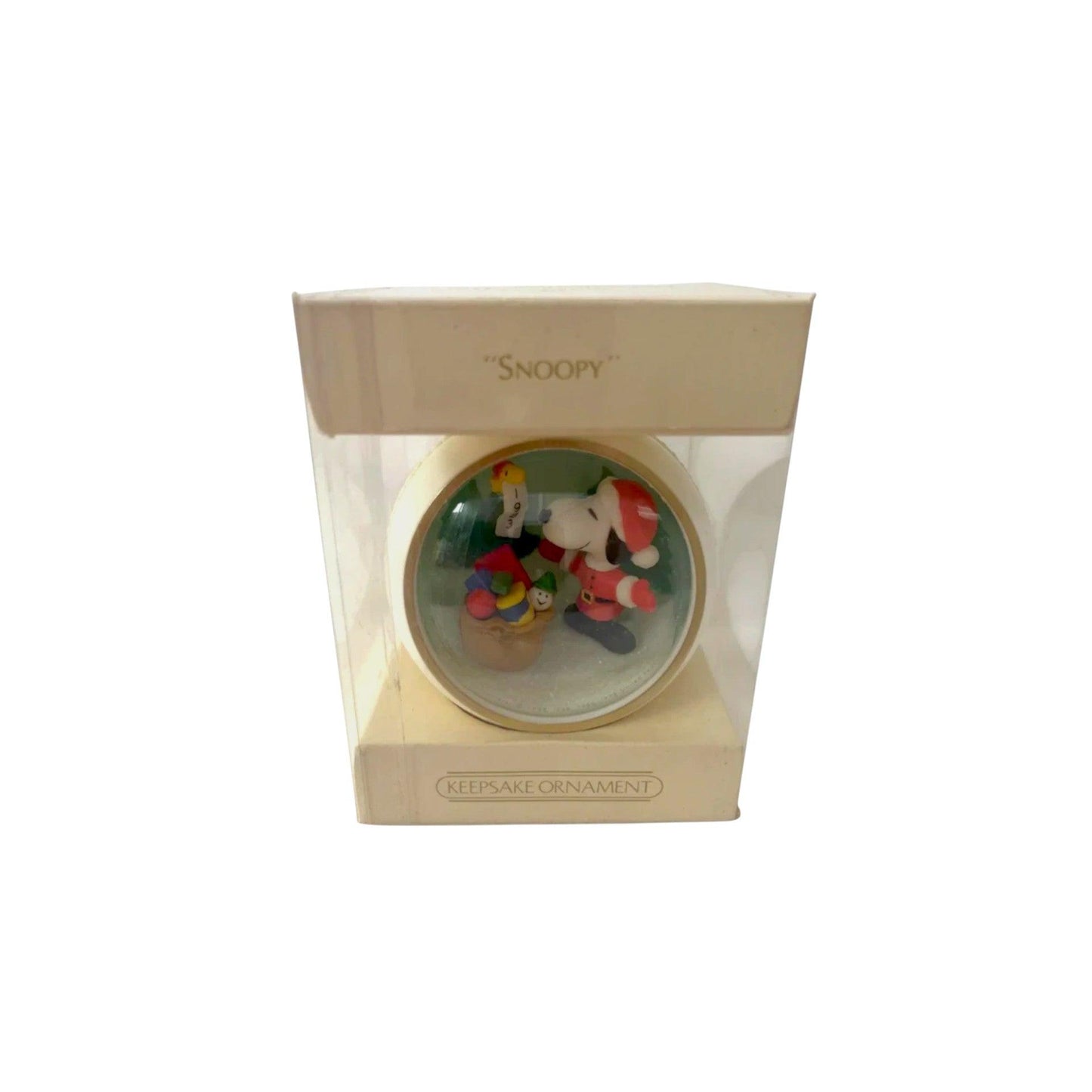1983 Snoopy & Friends Hallmark Ornament (Panorama Ball 3rd Series) QX436-2 Image2
