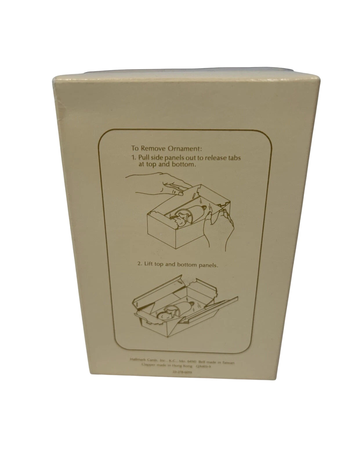 1983 Teddy Bell Ringer Hallmark Ornament (Teddy Bear) QX4039