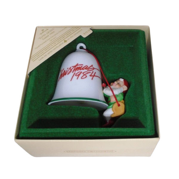 1984 Elfin Artist Hallmark Ornament (The Bellringers) QX4384