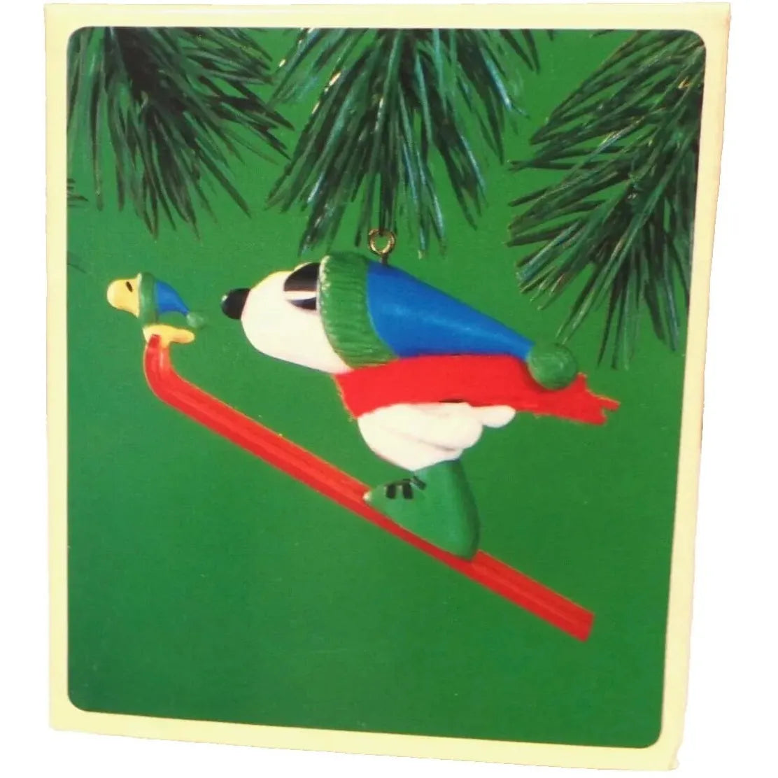 1984 Snoopy and Woodstock Skiing (Peanuts)