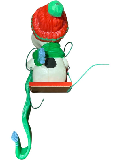 1984 Snoopy and Woodstock - Stocking Hanger Hallmark Ornament (Peanuts) QSH8163