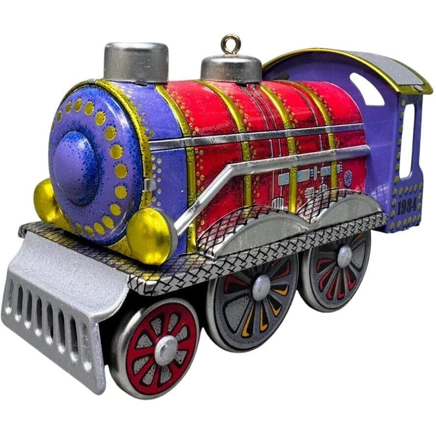 1984 Tin Locomotive Hallmark Ornament (Tin Locomotive) QX4404
