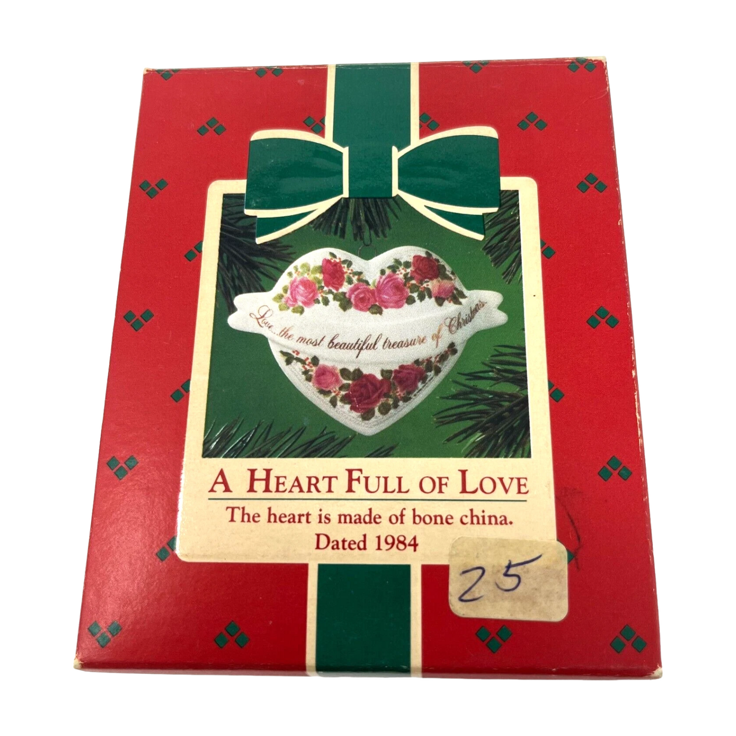 1984 A Heart Full of Love Hallmark Ornament (Heart) QX4434 Image2