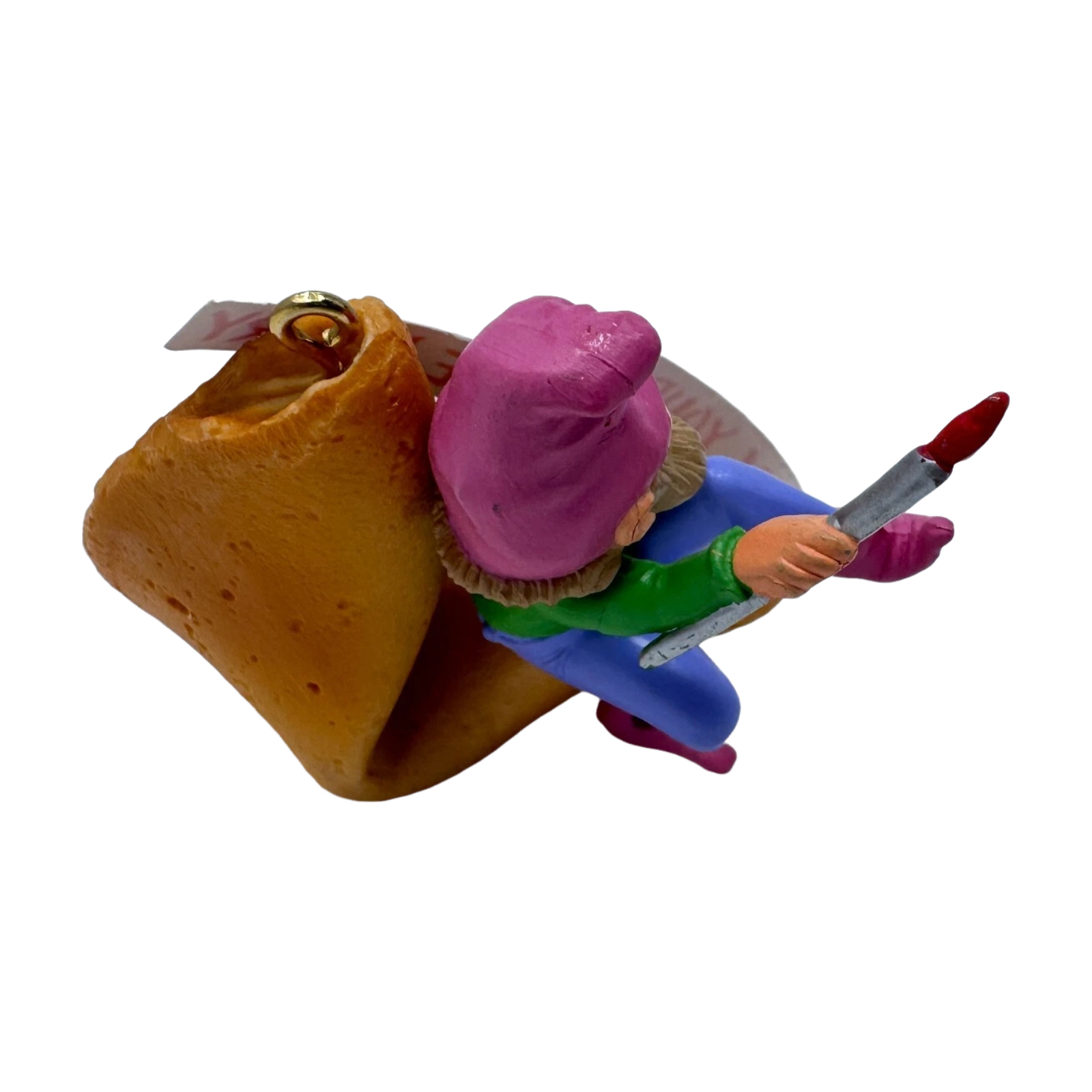 1984 Fortune Cookie Elf Hallmark Ornament (Elf) QX4524 Image4