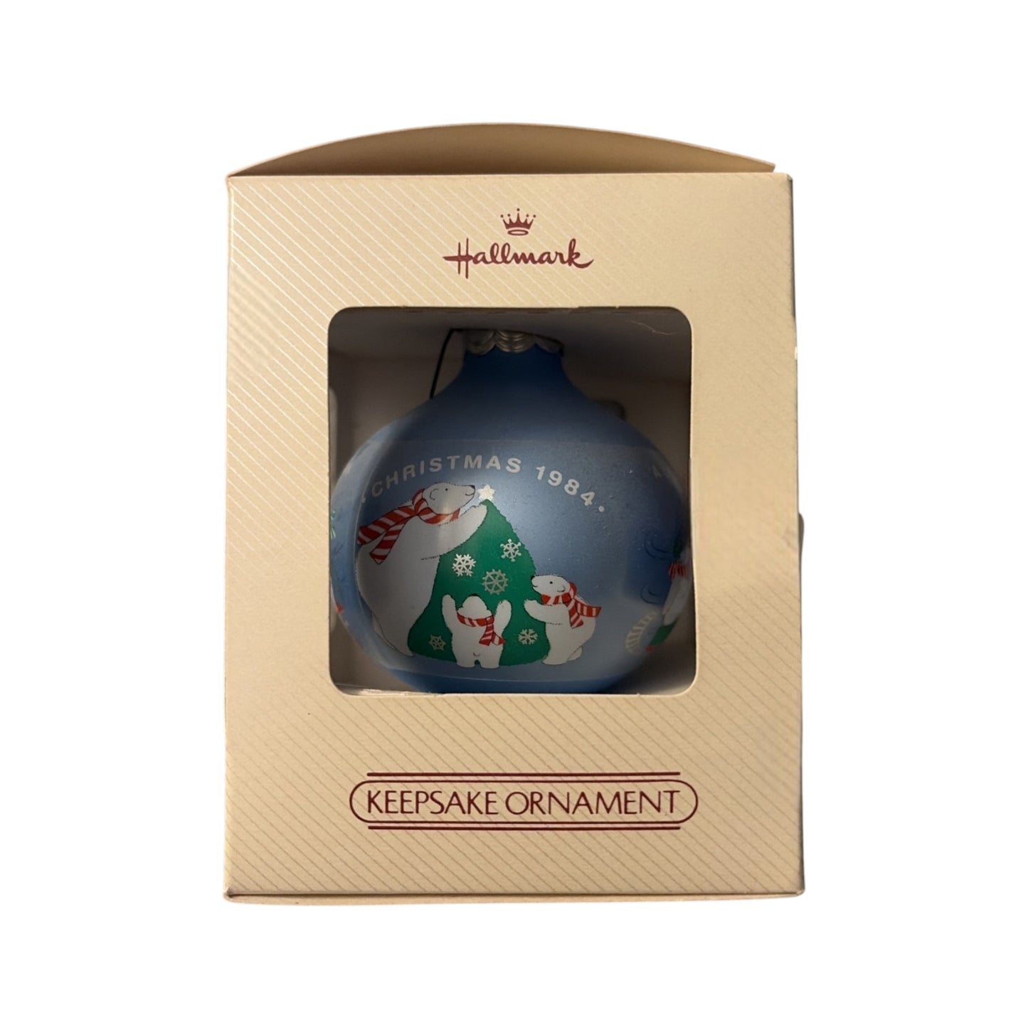 1984 Grandson (Ball) Hallmark Ornament QX242-4 Image3
