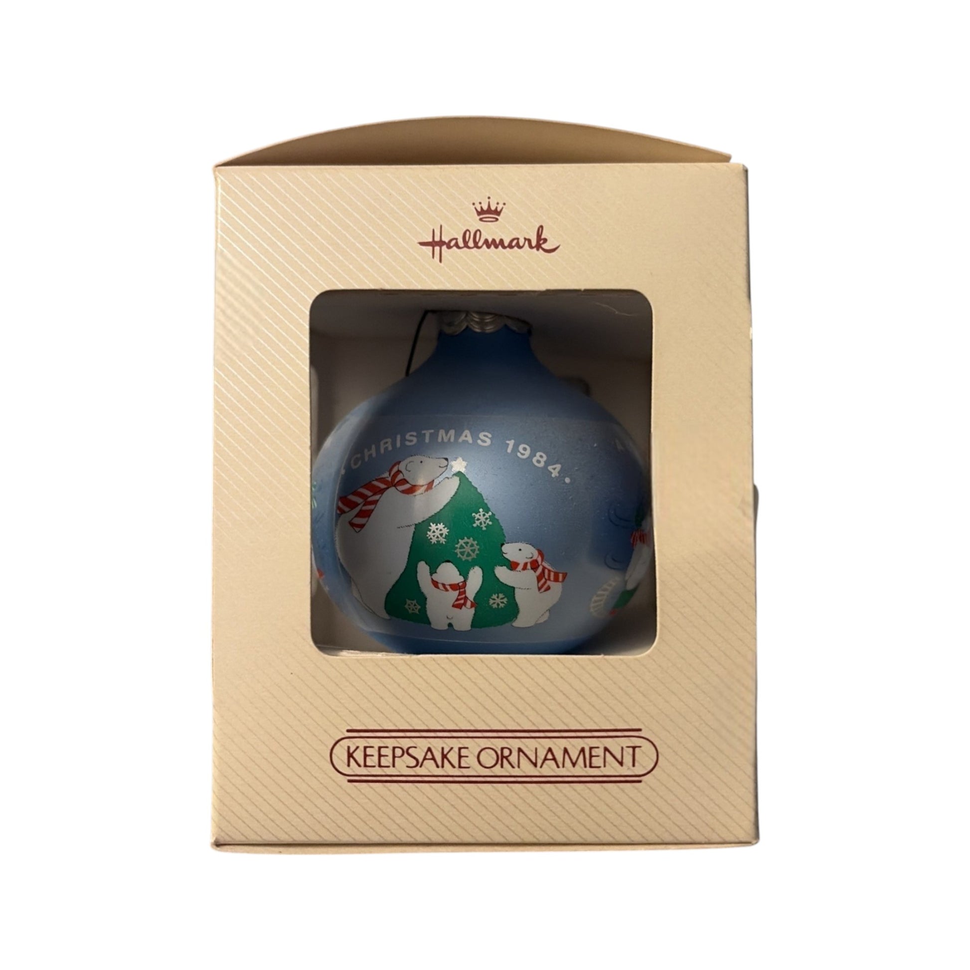 1984 Grandson (Ball) Hallmark Ornament QX242-4 Image3