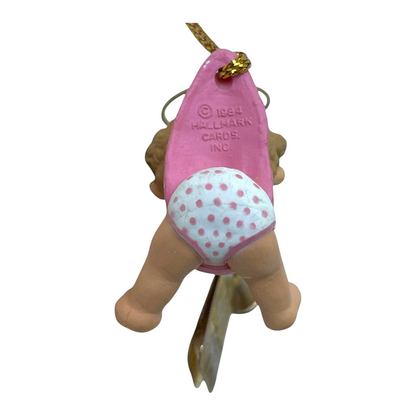 1984 Musical Angel Hallmark Ornament (Donna Lee Angels) QX4344