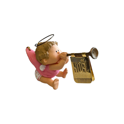 1984 Musical Angel Hallmark Ornament (Donna Lee Angels) QX4344