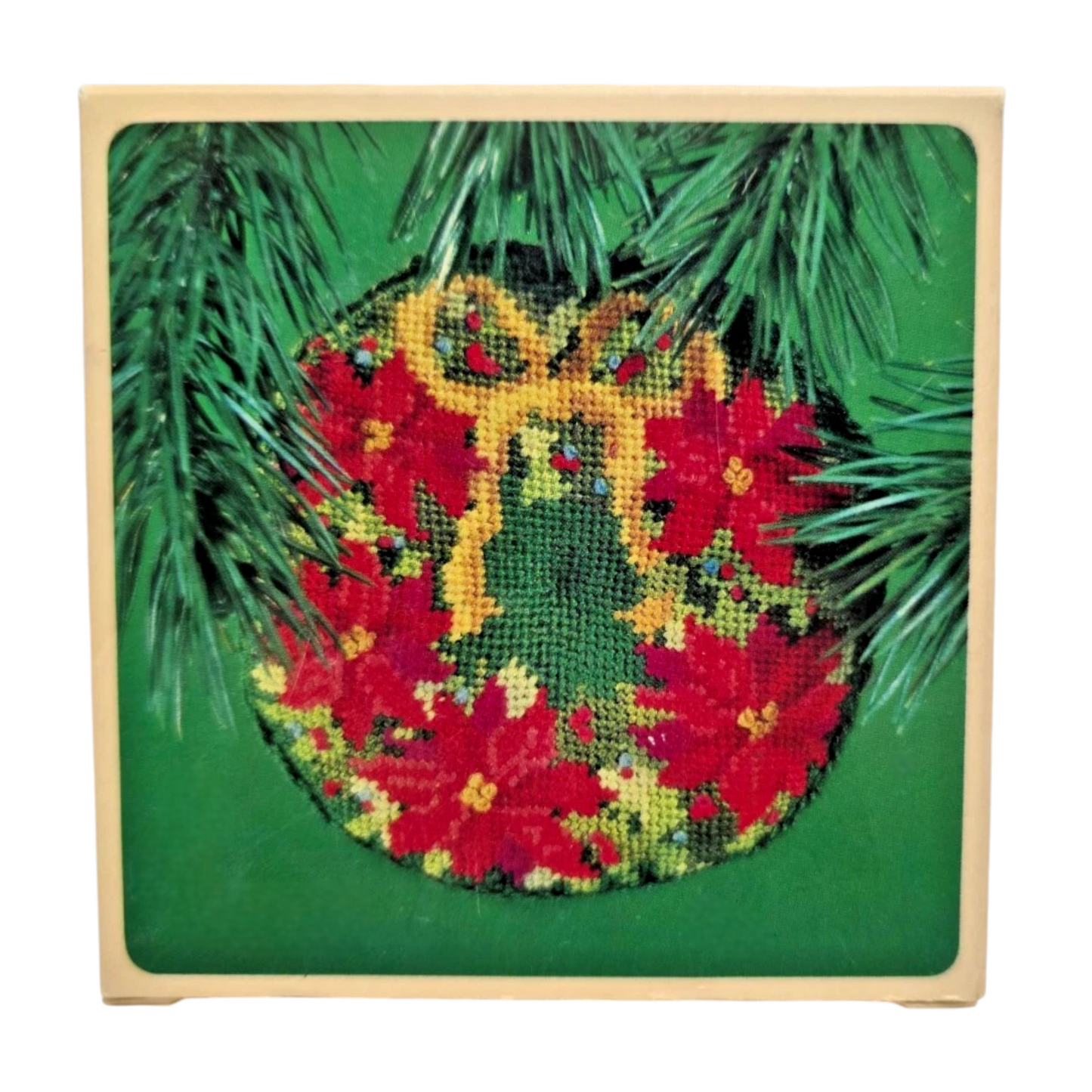 1984 Needlepoint Wreath (Wreath)