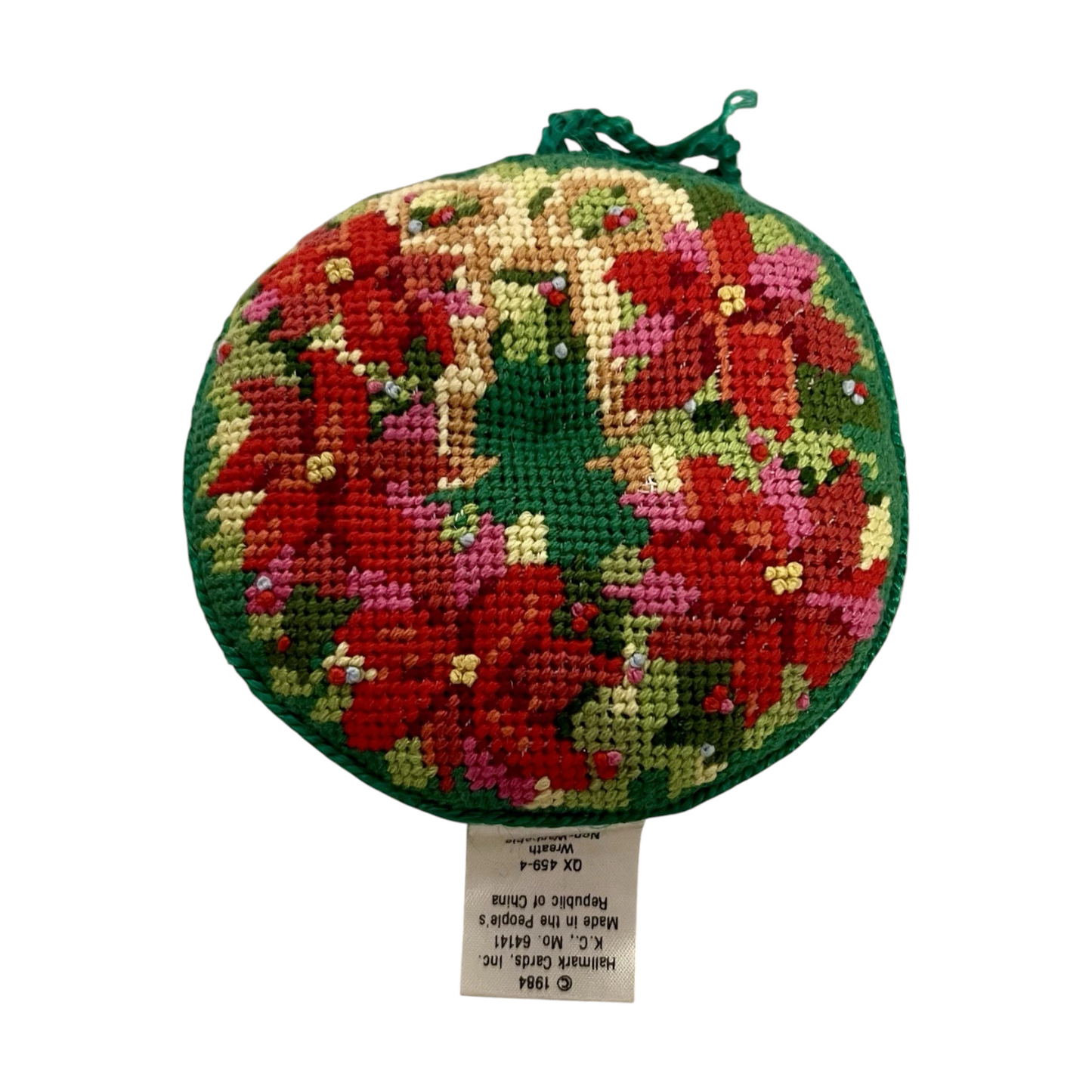 1984 Needlepoint Wreath (Wreath)