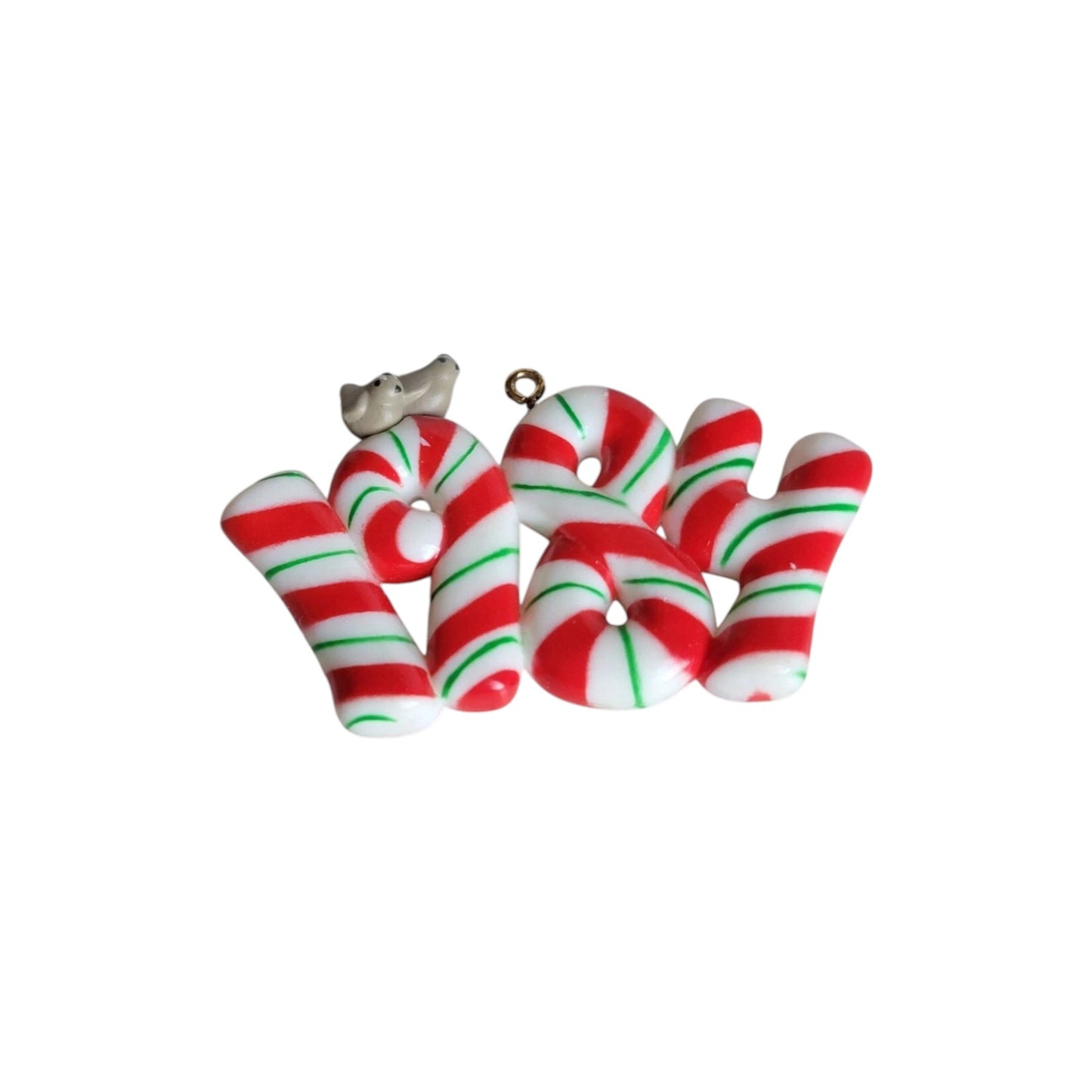 1984 Peppermint 1984 (Candy Cane) Hallmark Ornament QX456-1 Image1
