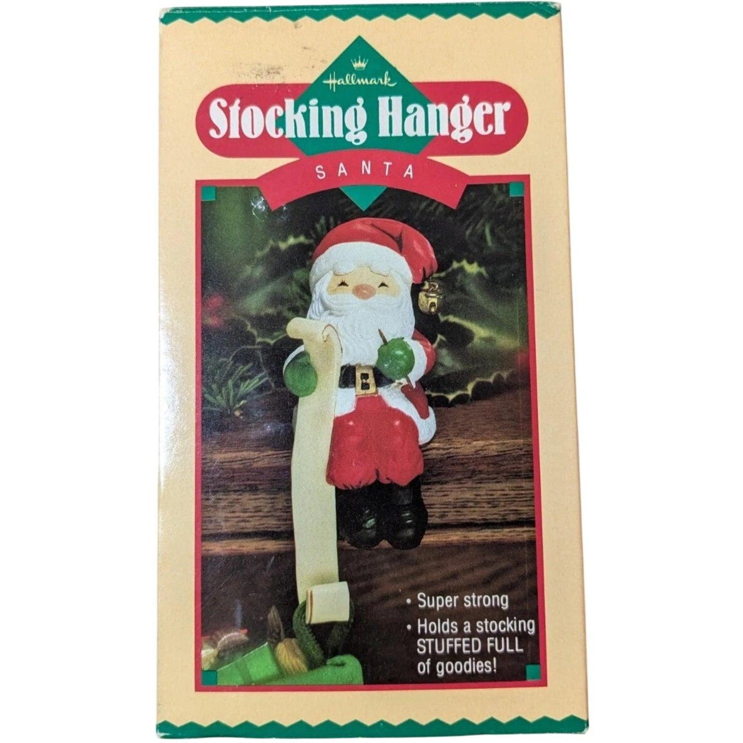 1984 Santa Hallmark Ornament (Stocking Hanger) QSH8156