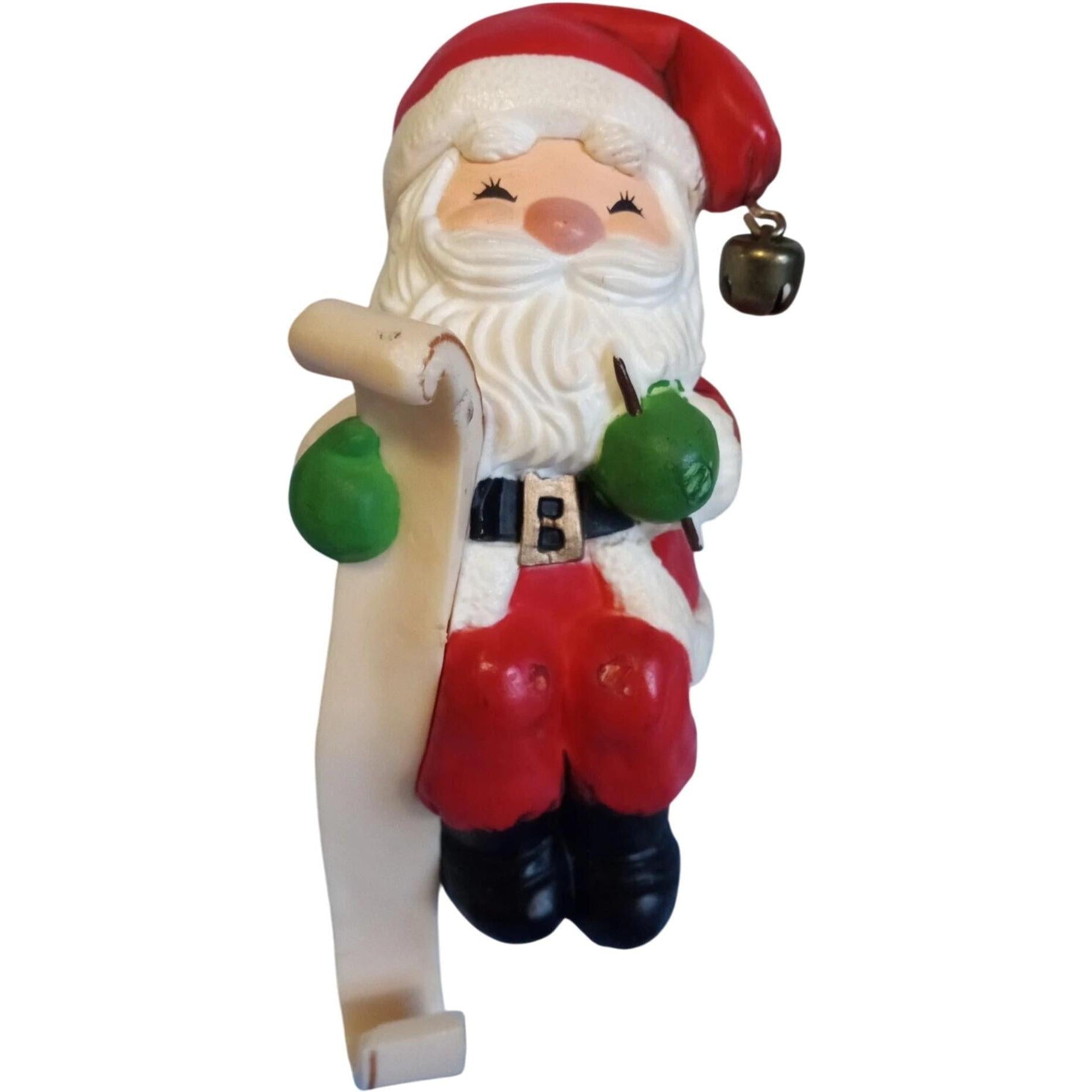 1984 Santa Hallmark Ornament (Stocking Hanger) QSH8156