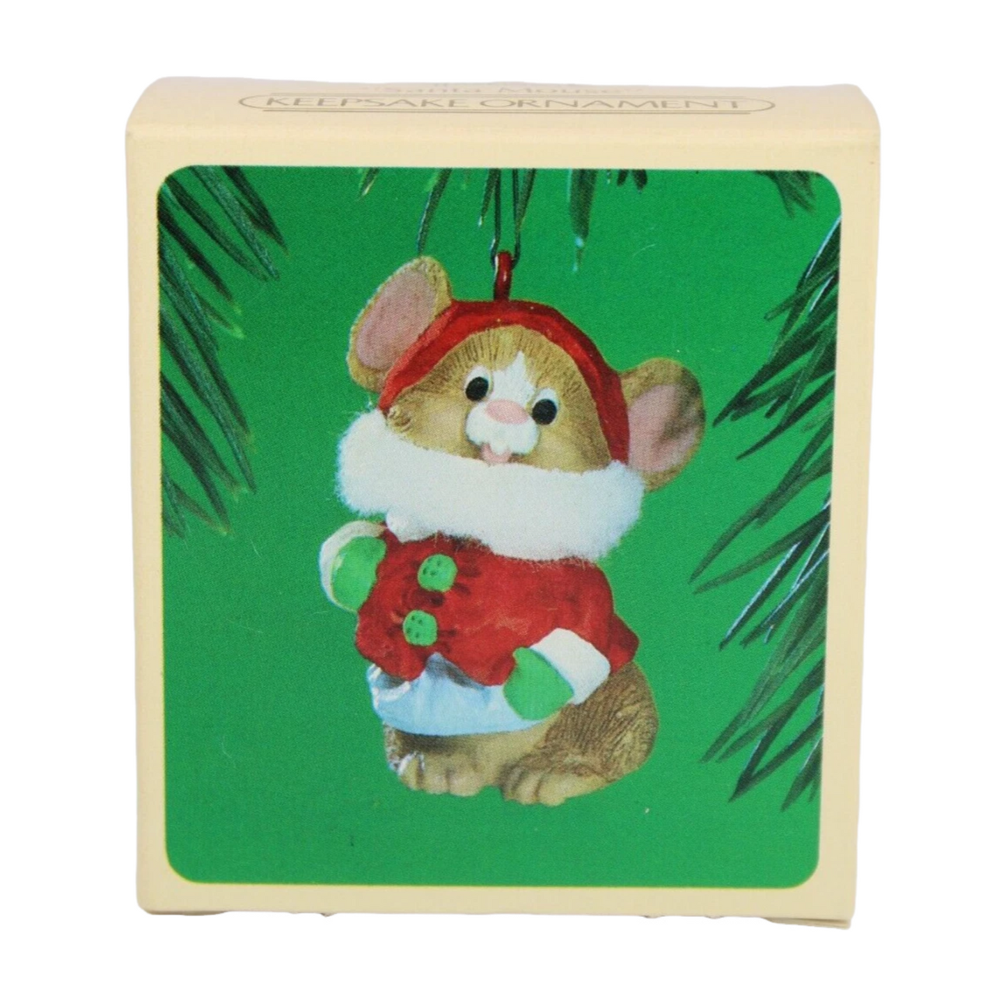 1984 Santa Mouse Hallmark Ornament (Mouse) QX4334 Image2