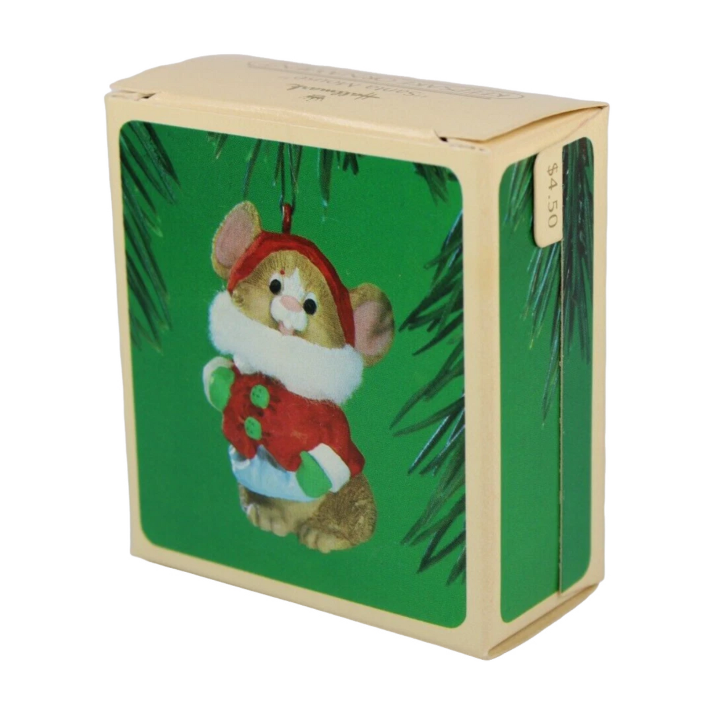 1984 Santa Mouse Hallmark Ornament (Mouse) QX4334 Image6
