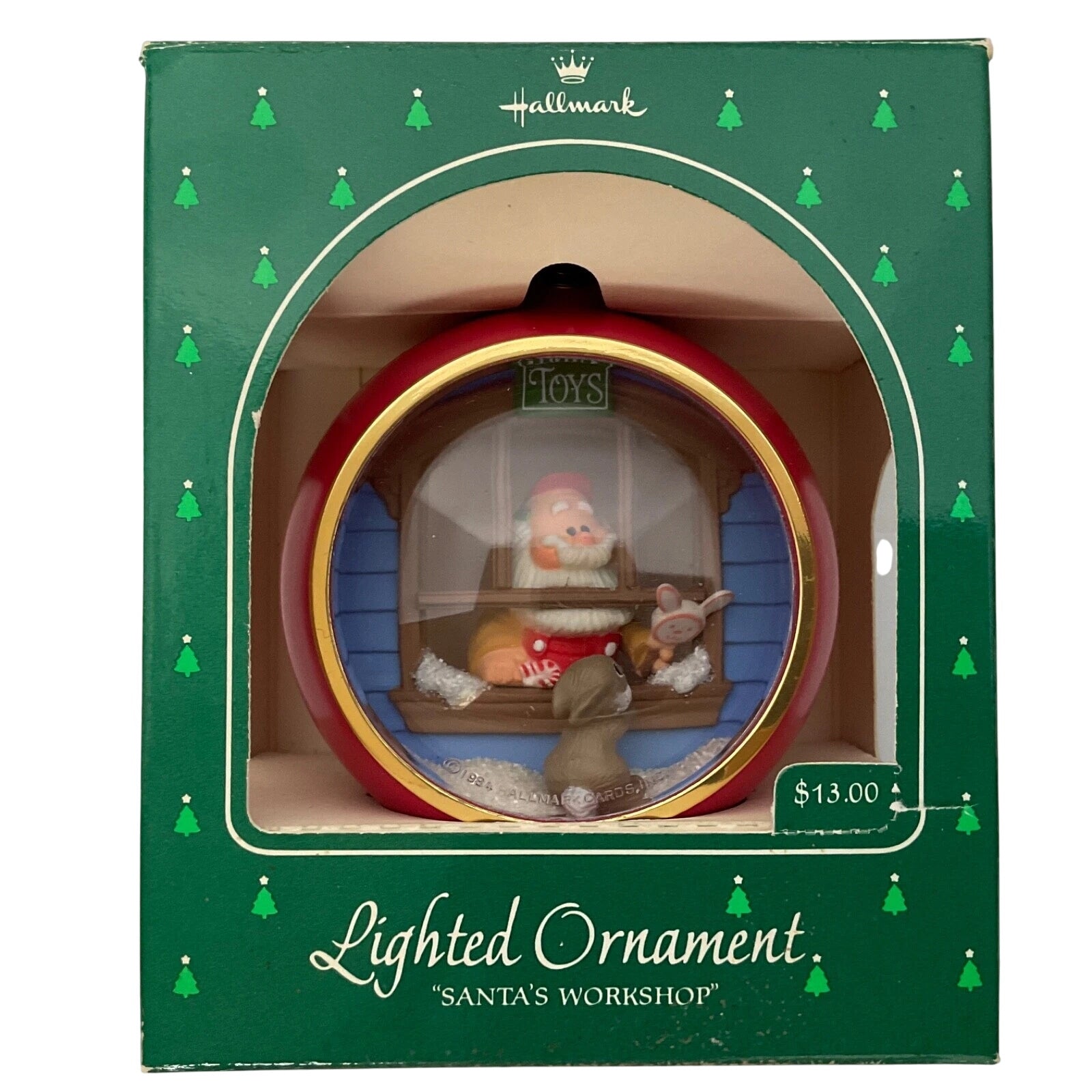 1984 Santa's Workshop Hallmark Ornament (Santa Claus) QLX7004