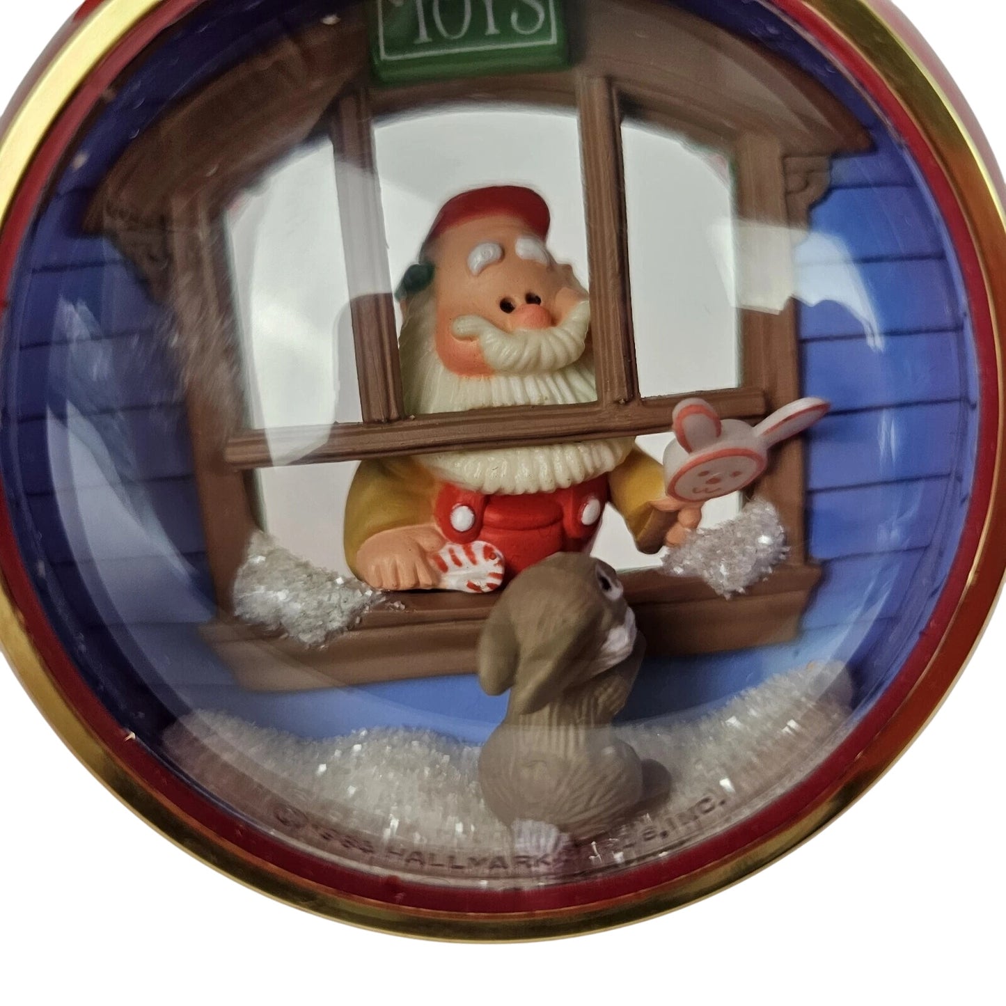 1984 Santa's Workshop Hallmark Ornament (Santa Claus) QLX7004