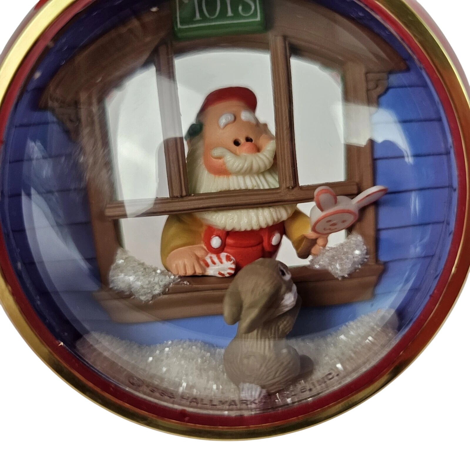 1984 Santa's Workshop Hallmark Ornament (Santa Claus) QLX7004