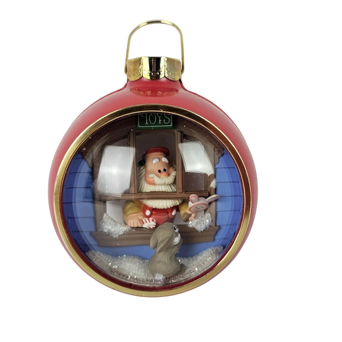1984 Santa's Workshop Hallmark Ornament (Santa Claus) QLX7004