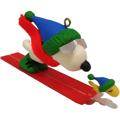 1984 Snoopy and Woodstock Skiing (Peanuts)