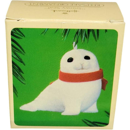 1984 Snowy Seal Hallmark Ornament (Seal) QX4501