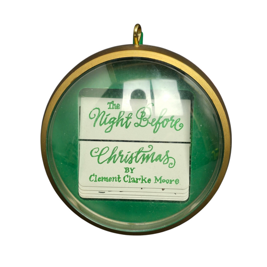 1984 The Night Before Christmas Scene-Flipper Hallmark Ornament (The Night Before Christmas) QX4494