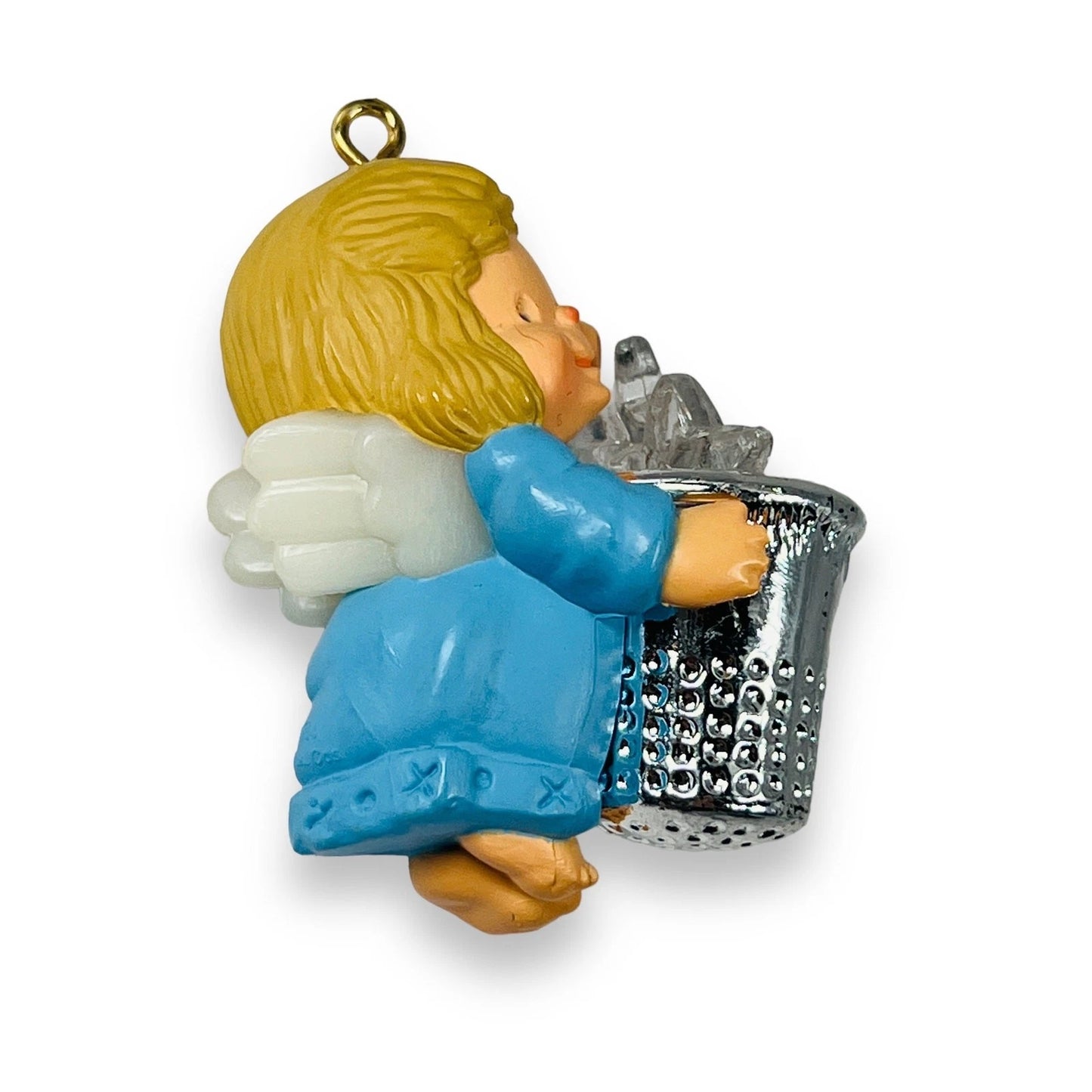 1984 Thimble Angel Hallmark Ornament (Thimble) QX4304