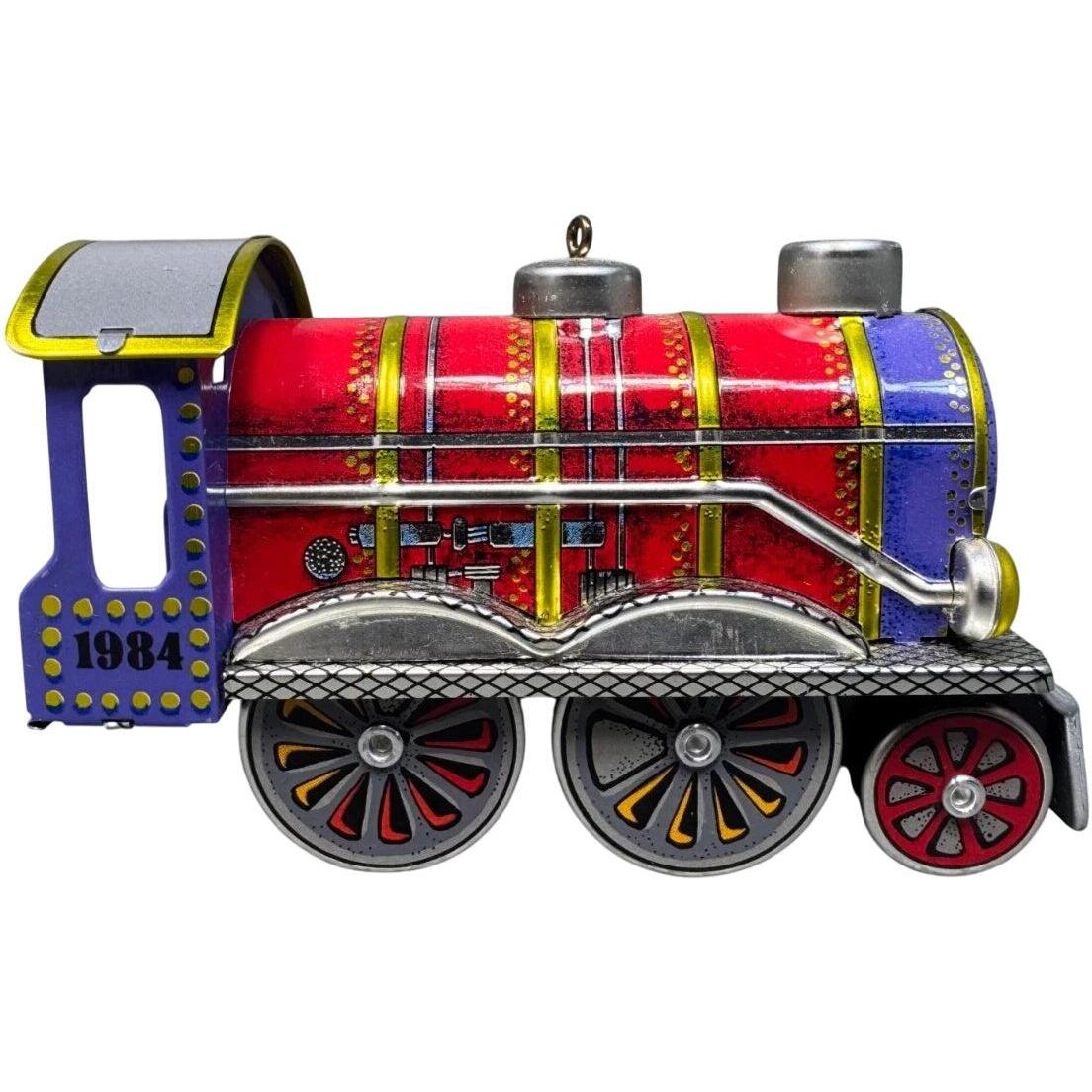 1984 Tin Locomotive Hallmark Ornament (Tin Locomotive) QX4404