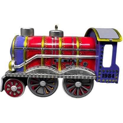 1984 Tin Locomotive Hallmark Ornament (Tin Locomotive) QX4404