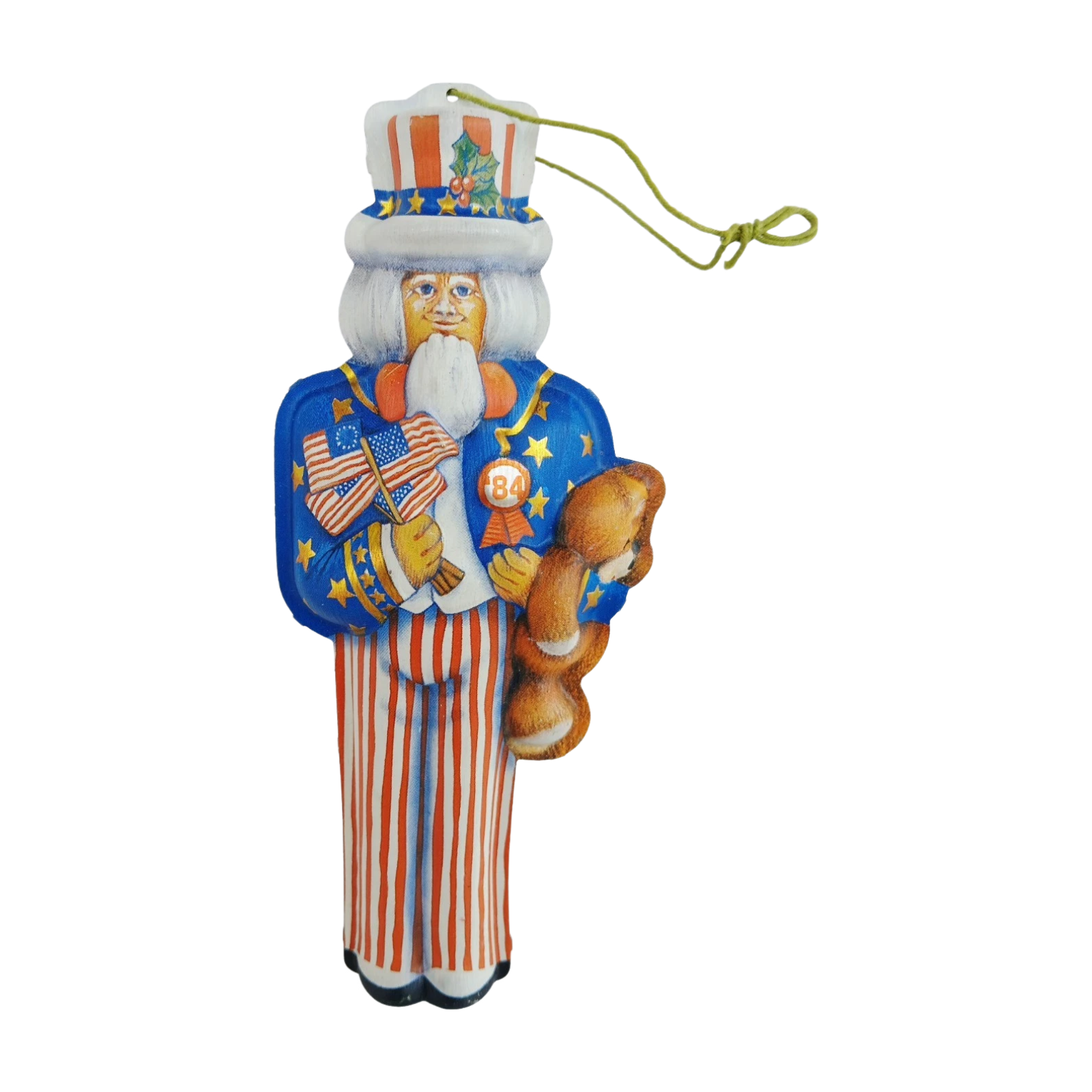1984 Uncle Sam Hallmark Ornament (United States Congressional) QX4491 Image1