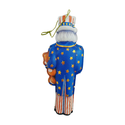 1984 Uncle Sam Hallmark Ornament (United States Congressional) QX4491 Image3