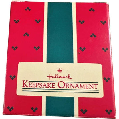 1985 Mouse Wagon Hallmark Ornament (Mouse) QX4762