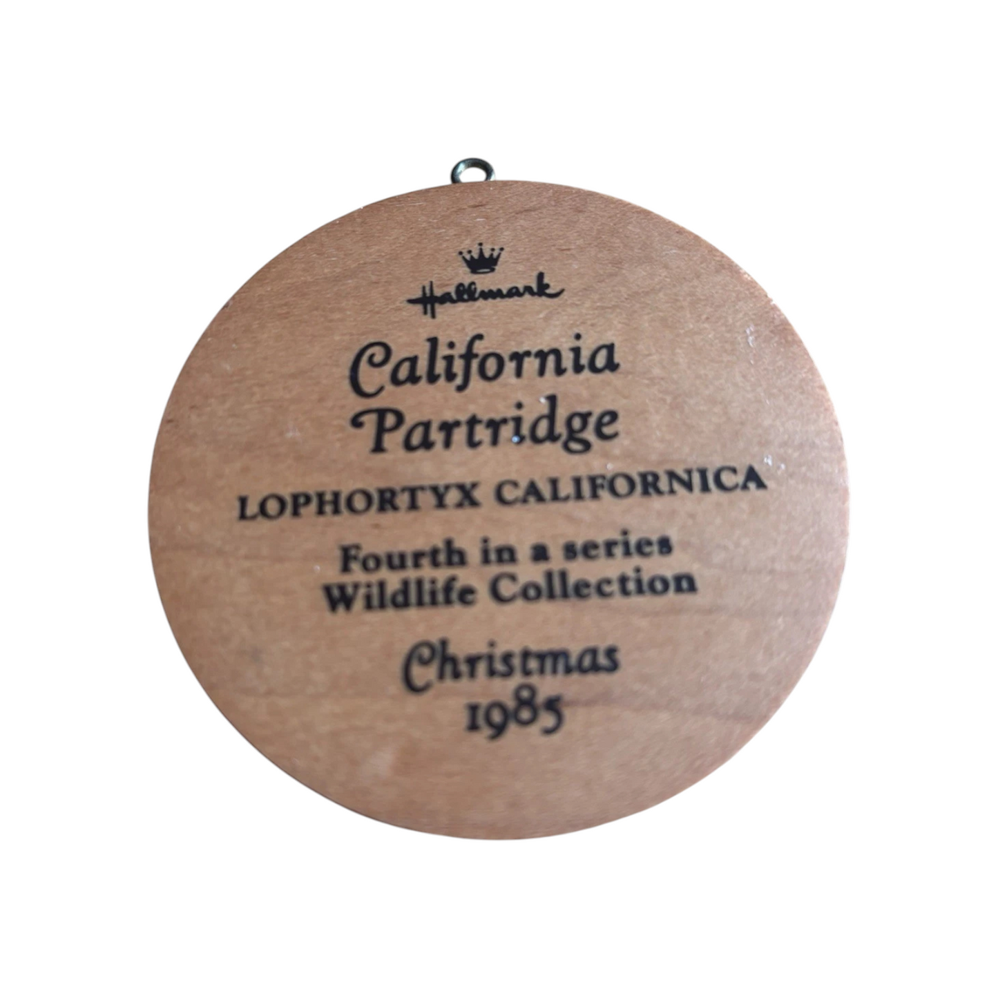 1985 Partridge (Bird)