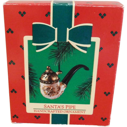 1985 Santa's Pipe Hallmark Ornament (Santa Claus) QX4942