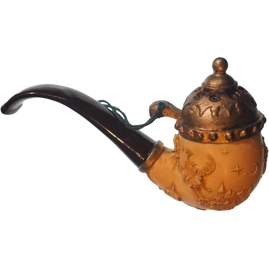 1985 Santa's Pipe Hallmark Ornament (Santa Claus) QX4942