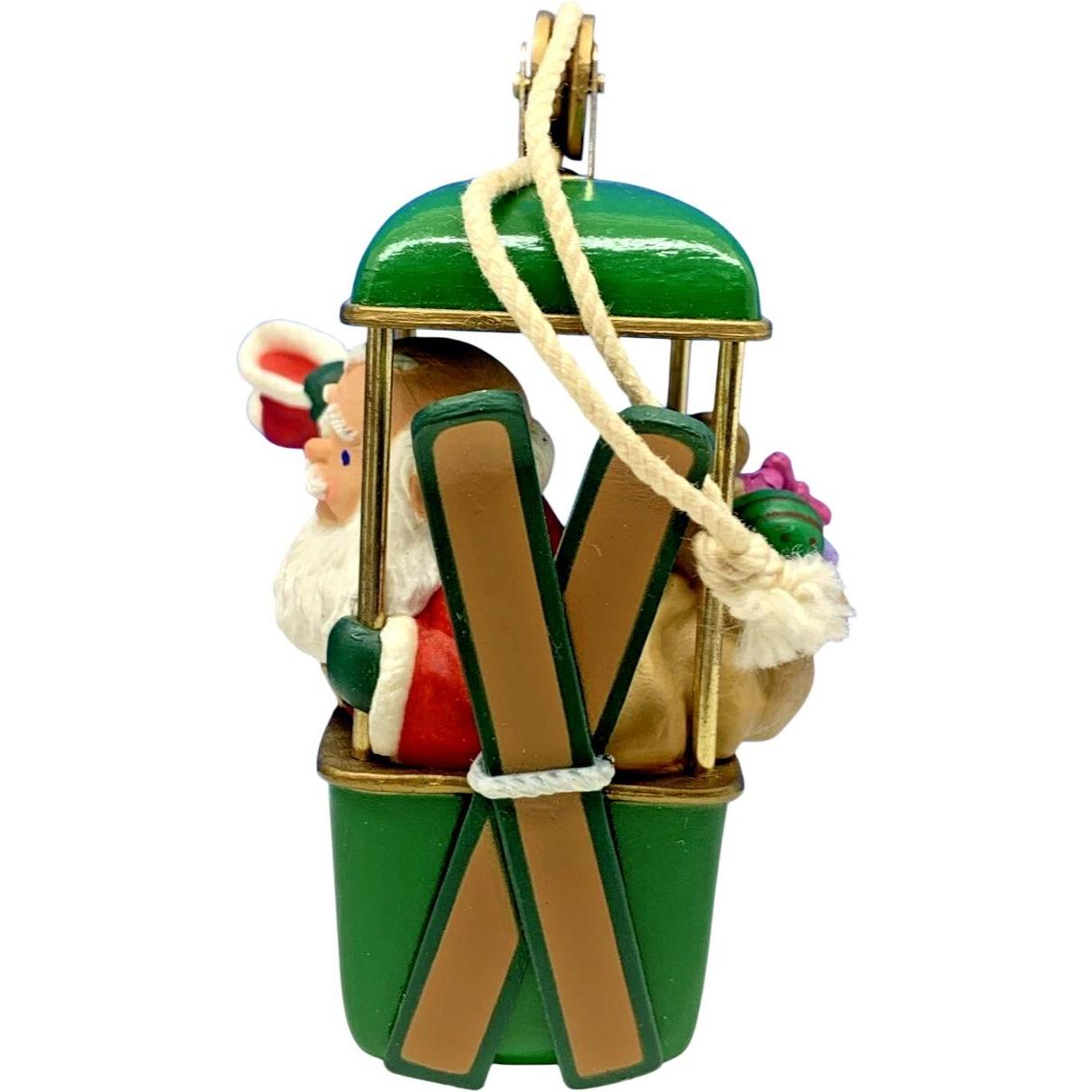 1985 Santa's Ski Trip Hallmark Ornament (Santa Claus) QX4962