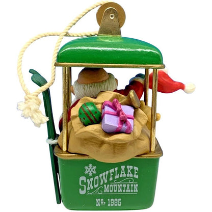 1985 Santa's Ski Trip Hallmark Ornament (Santa Claus) QX4962