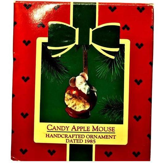1985 Candy Apple Mouse Hallmark Ornament (Mouse) QX4705