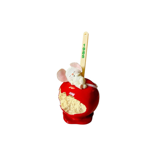1985 Candy Apple Mouse Hallmark Ornament (Mouse) QX4705 Image1