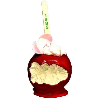 1985 Candy Apple Mouse Hallmark Ornament (Mouse) QX4705