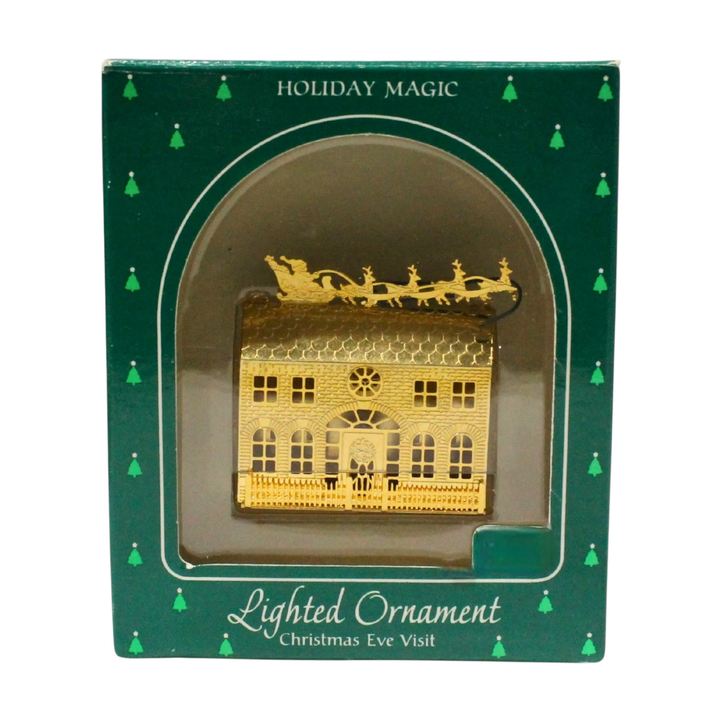 1985 Christmas Eve Visit Hallmark Ornament (Buildings & Houses) QLX7105