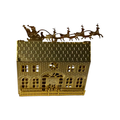 1985 Christmas Eve Visit Hallmark Ornament (Buildings & Houses) QLX7105