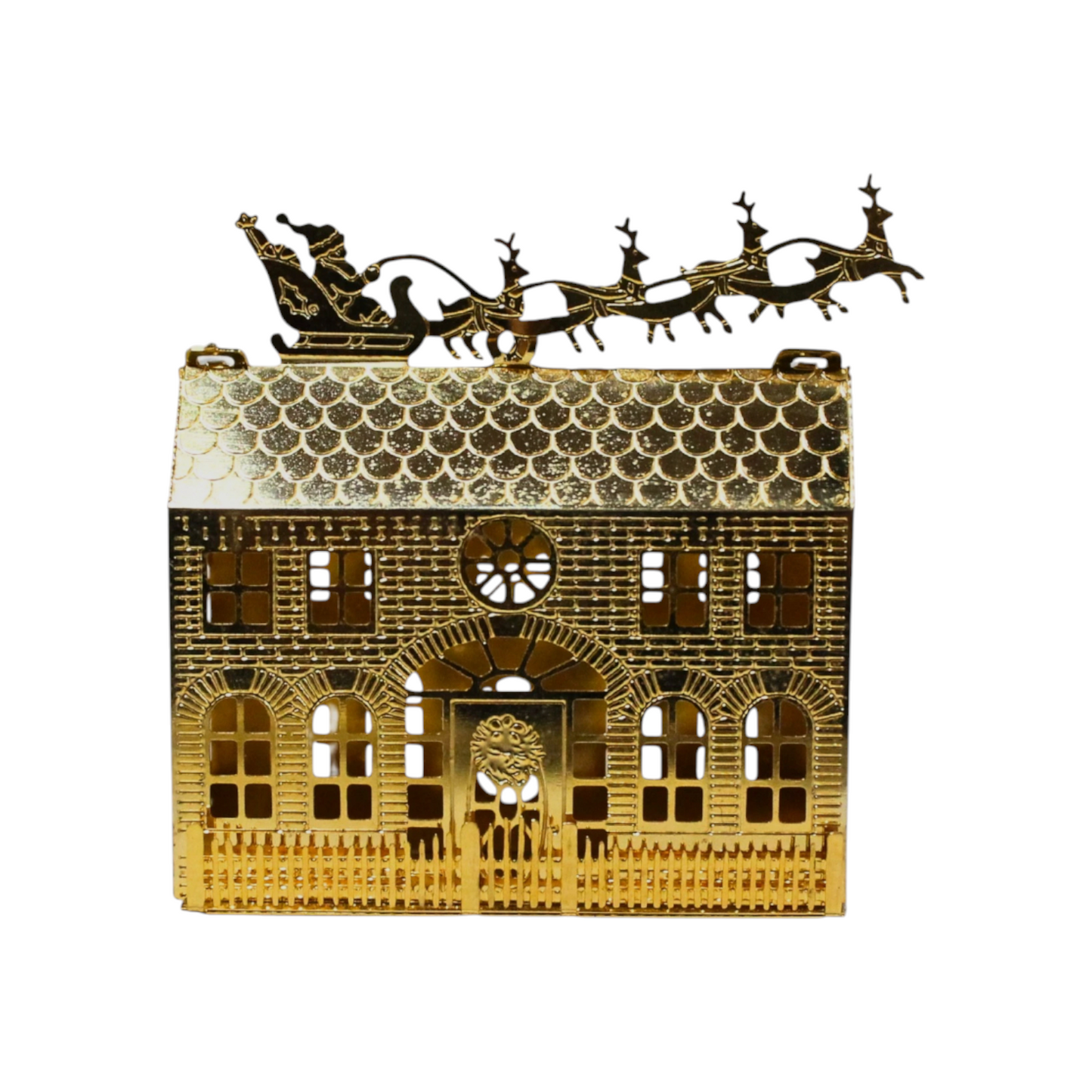 1985 Christmas Eve Visit Hallmark Ornament (Buildings & Houses) QLX7105