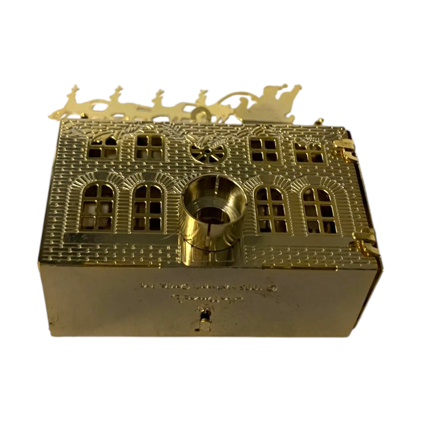 1985 Christmas Eve Visit Hallmark Ornament (Buildings & Houses) QLX7105