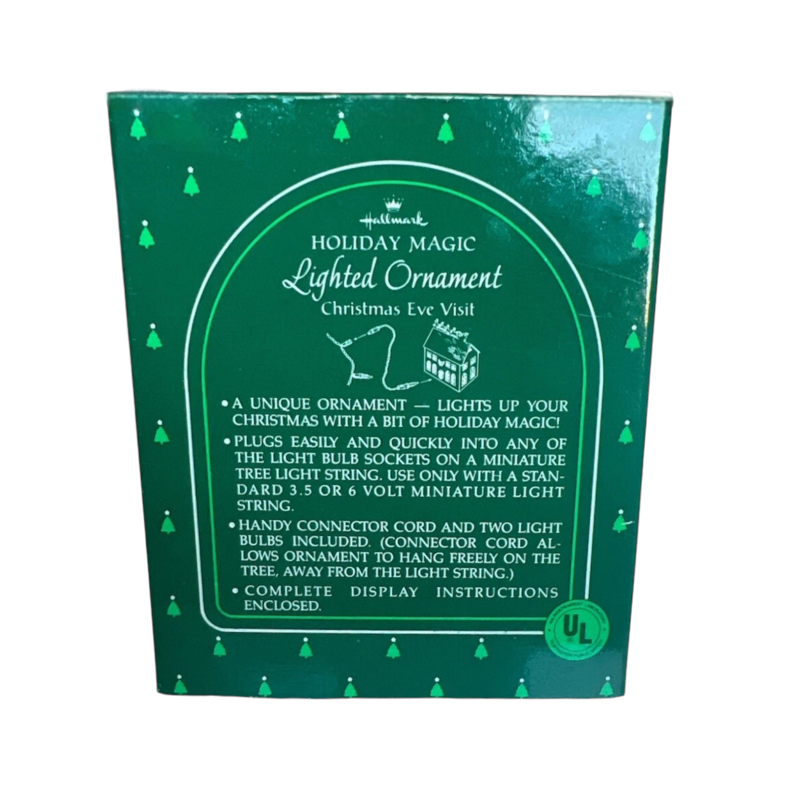 1985 Christmas Eve Visit Hallmark Ornament (Buildings & Houses) QLX7105