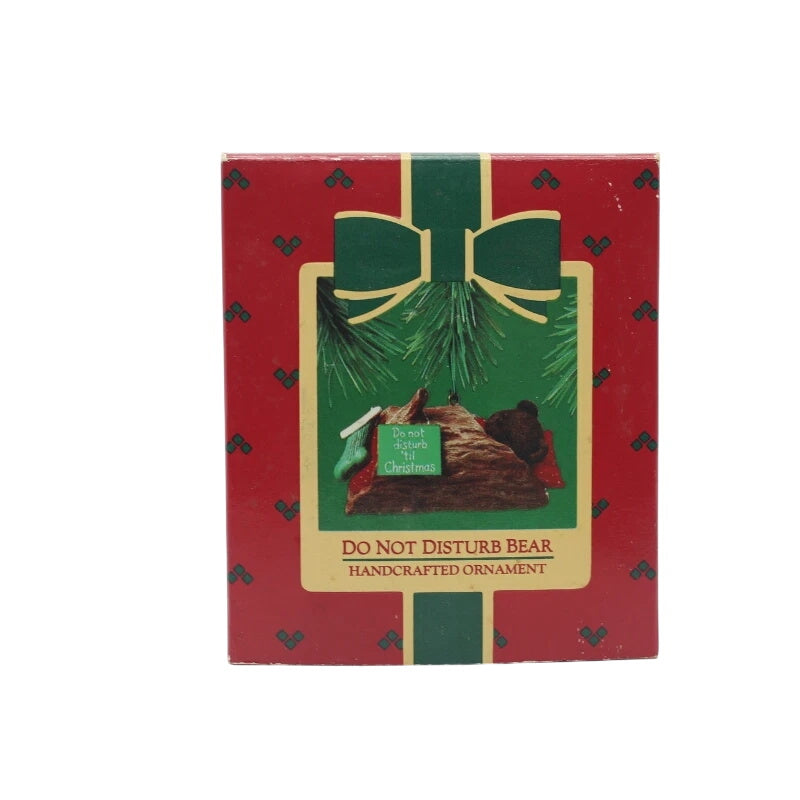 1985 Do not Disturb Bear Hallmark Ornament (Bear) QX4812