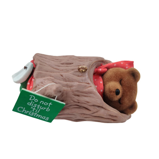 1985 Do not Disturb Bear Hallmark Ornament (Bear) QX4812