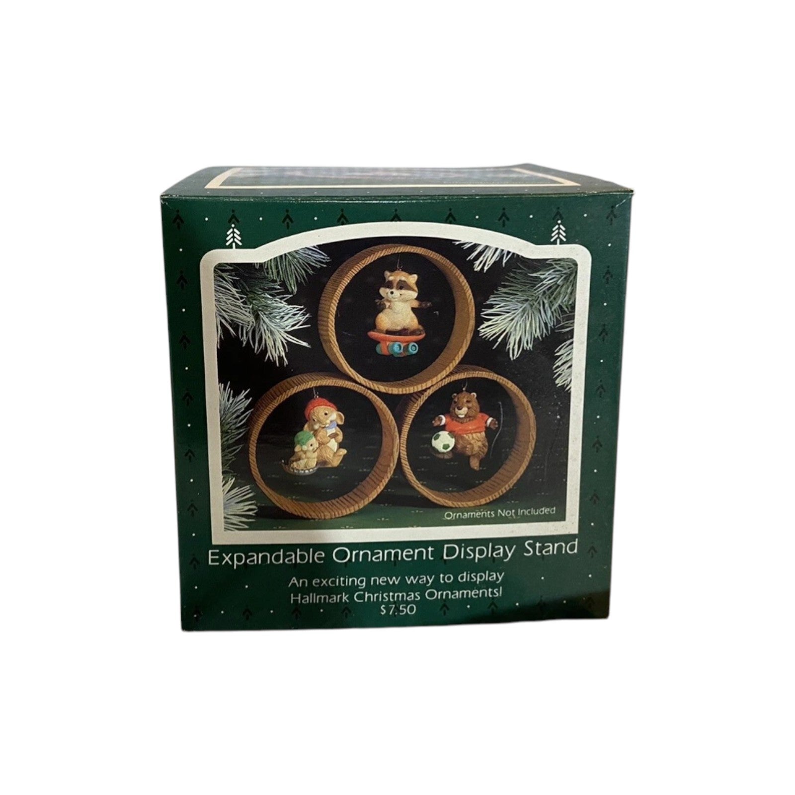 1985 Expandable Ornament Display Stand (Miniature Accessories) Hallmark Ornament QX353-4 Image2