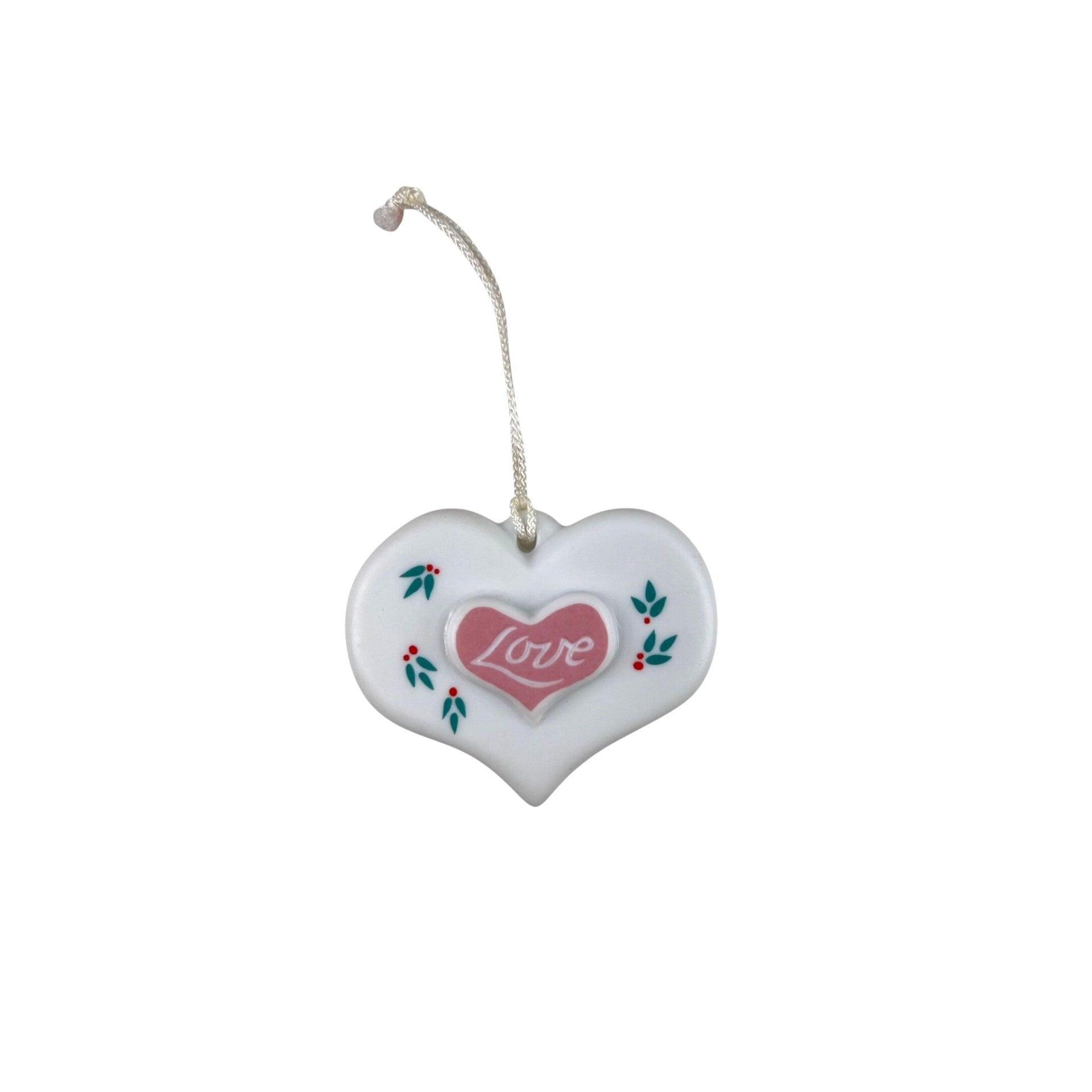 1985 Holiday Heart (Heart) Hallmark Ornament QX498-2 Image1